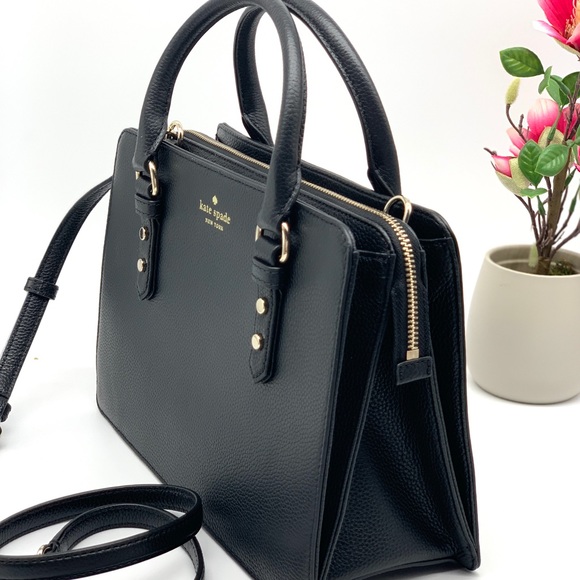 Kate Spade Black Satchel - Picture 3 of 10